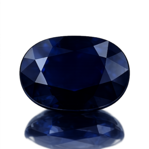 natural blue sapphire gemtone of thailand origin