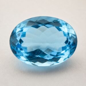 natural blue topaz gems